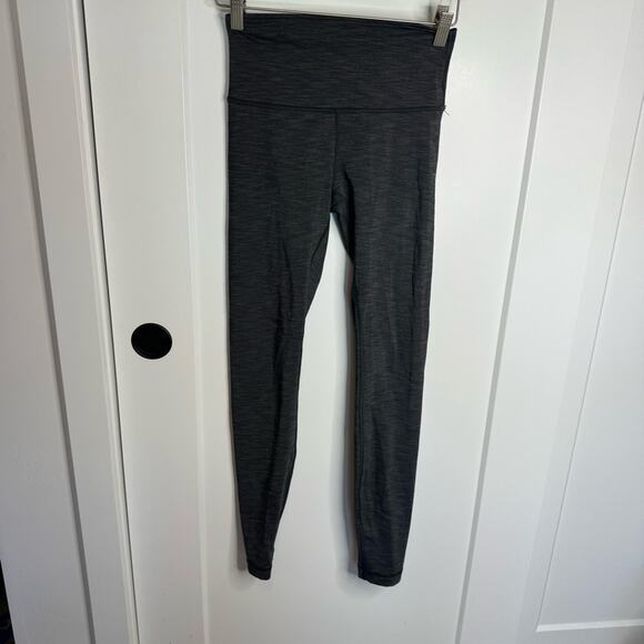 Lululemon Wunder Under Hi-Rise Tight Full-On Luxtreme 28"
Heathered Black Size 4 - Picture 2 of 5